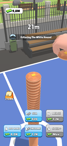 Stacker Hands
